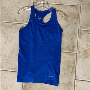 Nike Dri-Fit Tank Blue Size Small